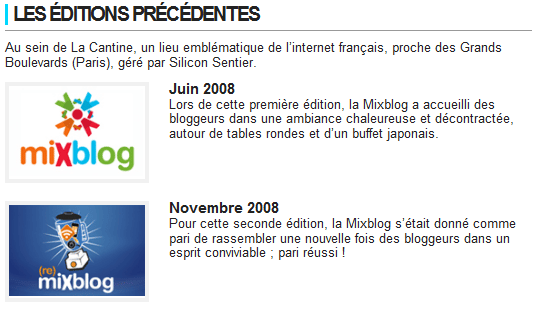 blogueurs soiree mixblog