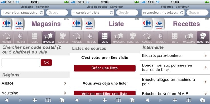 carrefour site mobile carrefour site mobile