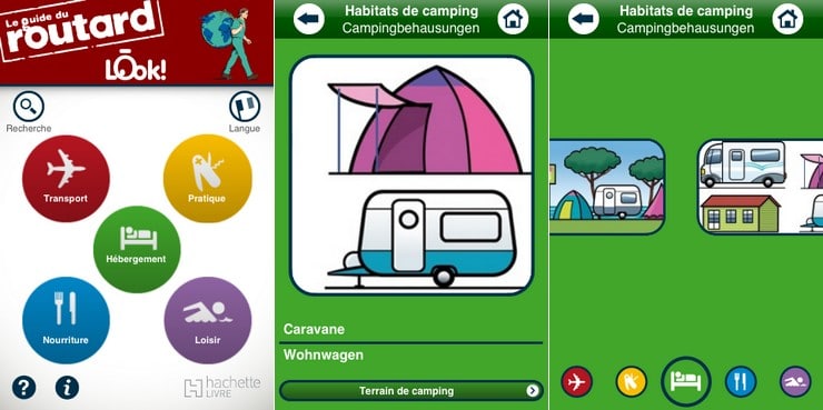 appli iphone guide routard look