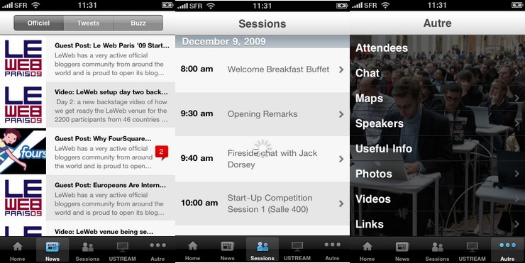 application iphone leweb application iphone leweb