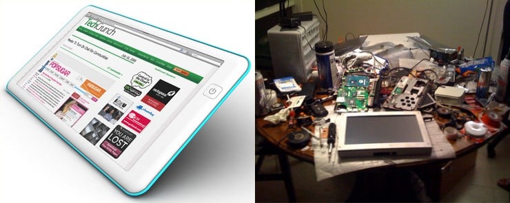 crunchpad tablette 1 crunchpad tablette 1