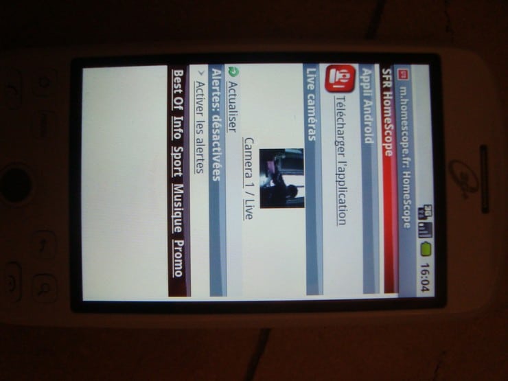 android homescope sfr