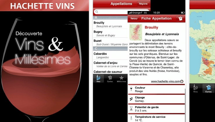 application iphone hachette vins millesime application iphone hachette vins millesime