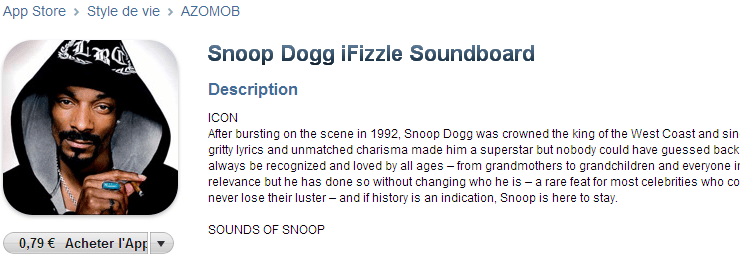 application iphone snoop dogg ifizzle soundboard application iphone snoop dogg ifizzle soundboard