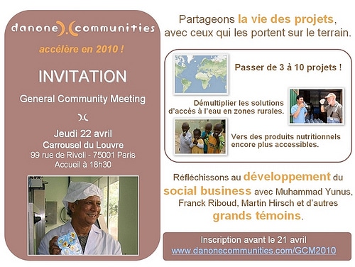 danone communities social business danone communities social business