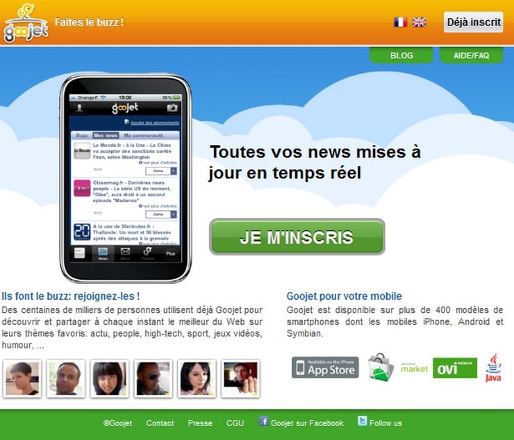 goojet homepage 2010 goojet homepage 2010