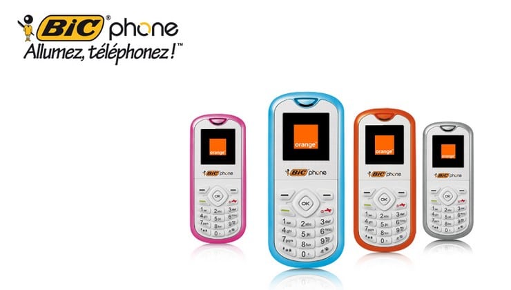 nouveau design bic phone nouveau design bic phone