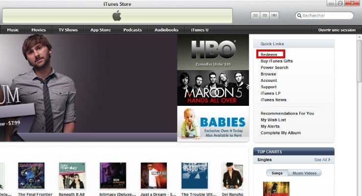 acheter itunes americain tutorial bon promo appstore 2