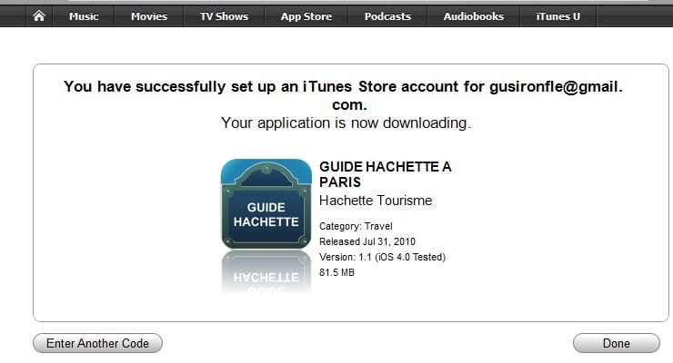 acheter itunes americain tutorial bon promo appstore 6