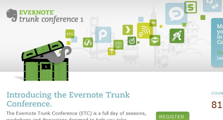 evernote trunk conference developpers