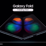 video samsung galaxy fold usine