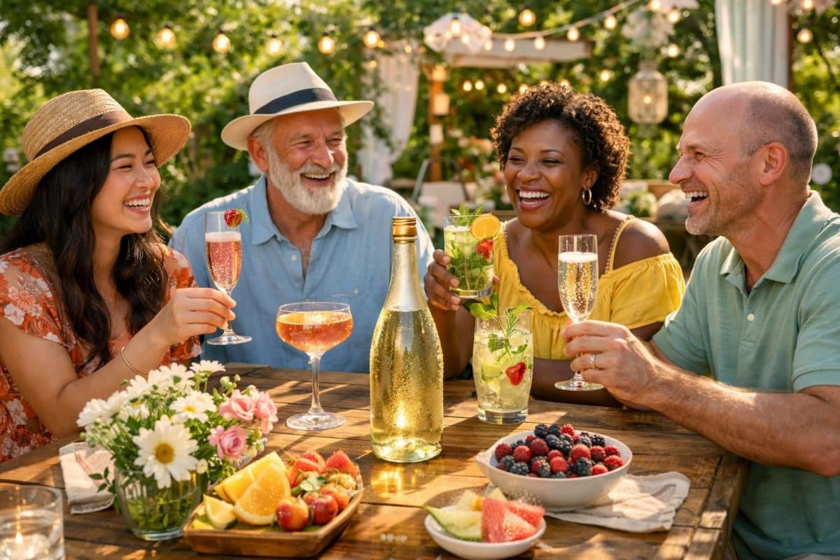 explorez douze, la sélection des meilleurs vins pétillants sans alcool, pour savourer des bulles festives et raffinées sans compromis.