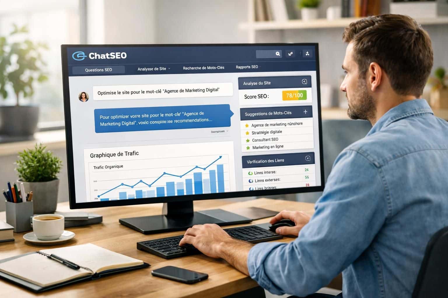 découvrez chatseo, votre nouvel outil seo en 2026, conçu pour optimiser votre référencement naturel avec intelligence et simplicité.