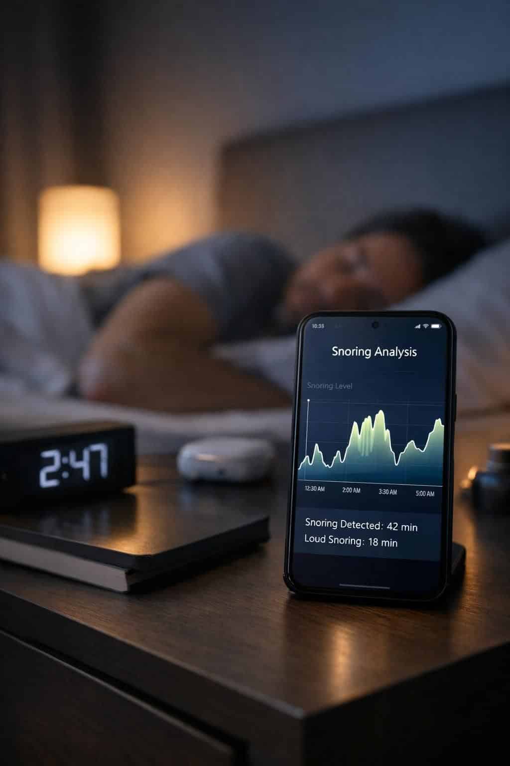 ironfle enregistre, mesure et surveille vos ronflements pour vous aider à mieux comprendre et améliorer votre sommeil.