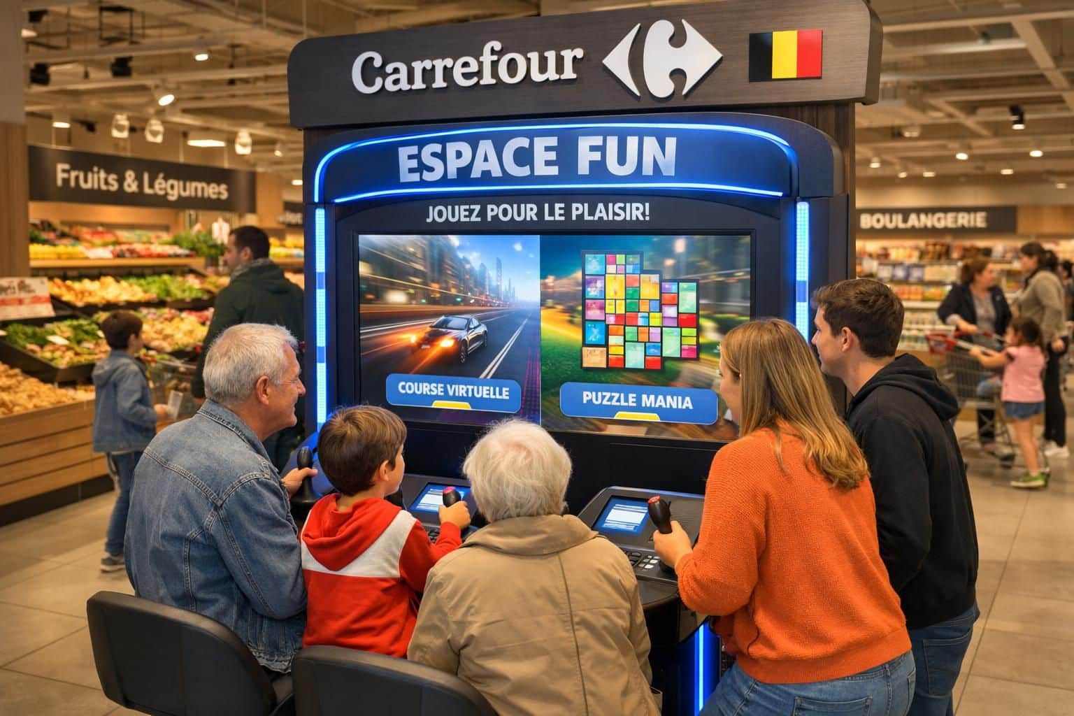 découvrez les machines à sous disponibles dans les supermarchés carrefour en belgique et profitez d'une expérience de jeu unique lors de vos courses.